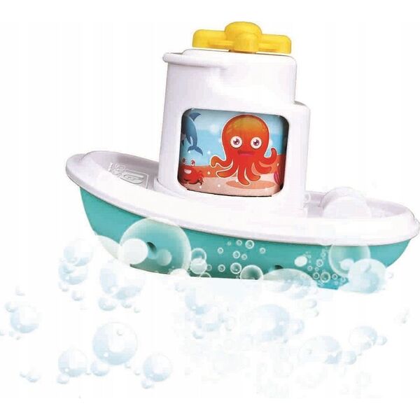 BB JUNIOR BB JUNIOR bath toy Splash 'N Play Music Tugboat, 16-89024