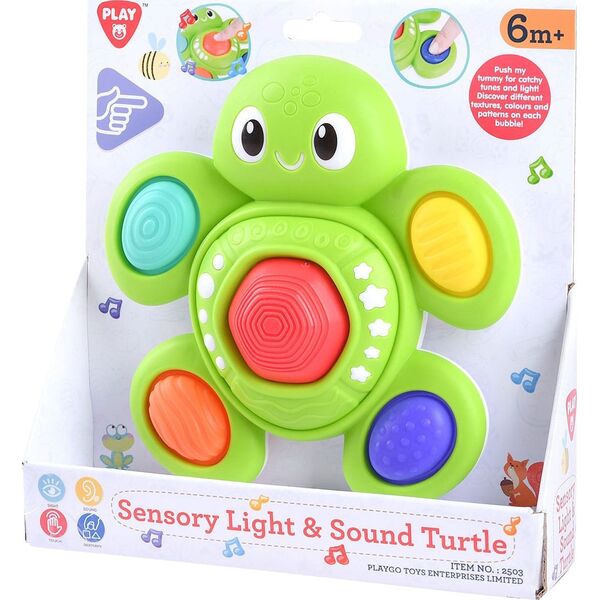 Play&Go PLAYGO sensory lights  & sound Turtle, 2503