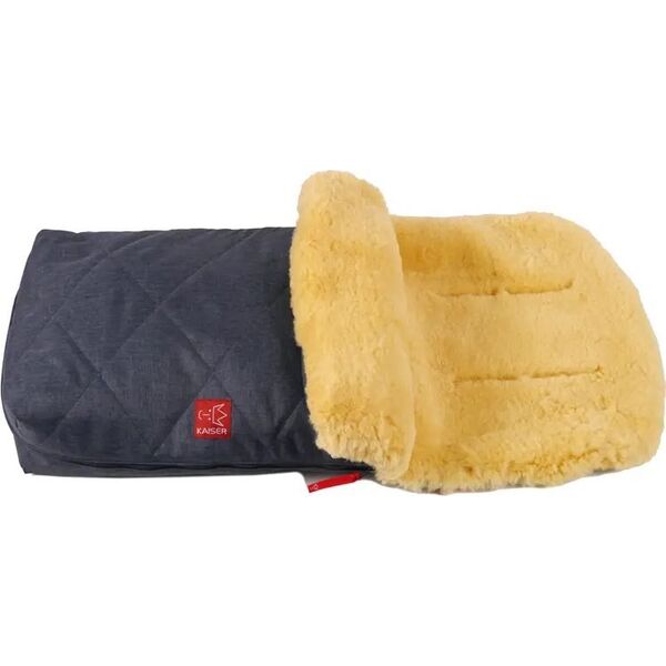 Kaiser KAISER winter envelope with woll, Natura navy melange, 6-36 m., 85x45 cm, 6541172