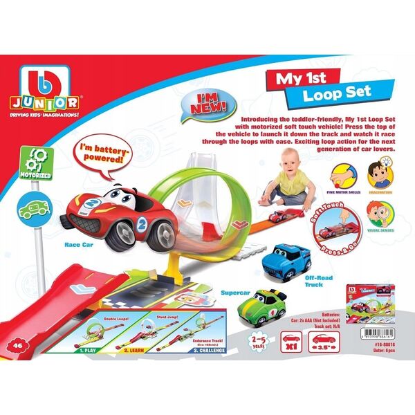 BB JUNIOR BB JUNIOR track set My 1st Loop, 16-88616