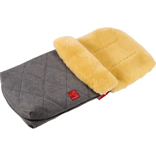 Kaiser KAISER winter envelope with wool, Natura anthrazit melange, 6-36 m., 45x98 cm, 6541170