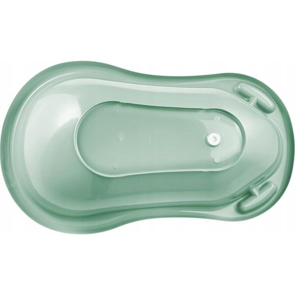 Keeeper KEEEPER baby bath with plug FUNNY FARM, green, 84 cm, 18426