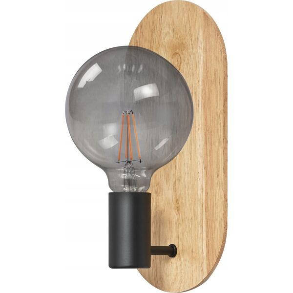 Kinkiet Ledvance LUMINAIRE DECOR WOOD WALL BK WD E27