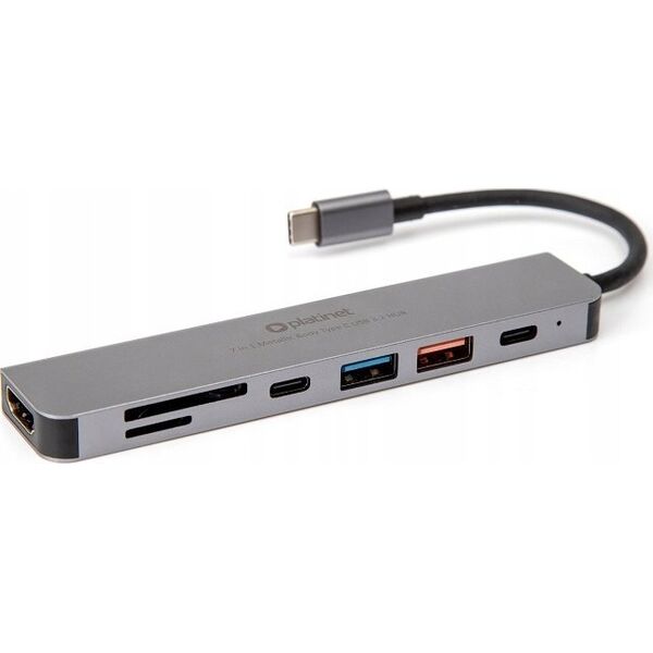 Adapter USB Platinet Platinet adapter Multimedia 7in1 (45985)