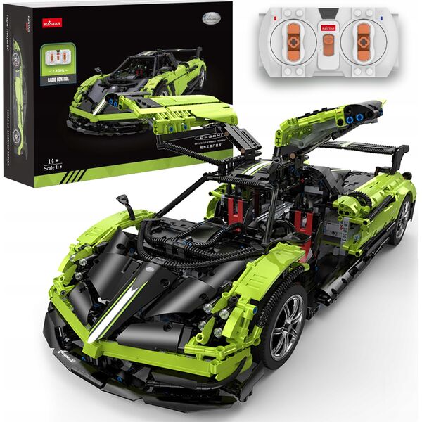 Rastar RASTAR 1:8 RC assemble car model Pagani Huayra BC, 2899 parts, 97900-G
