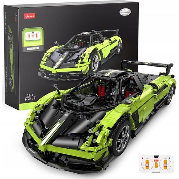 Rastar RASTAR 1:8 RC assemble car model Pagani Huayra BC, 2899 parts, 97900-G