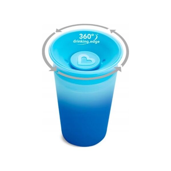 Munchkin MUNCHKIN color changing cup MIRACLE, blue, 266 ml, 12m+, 051867