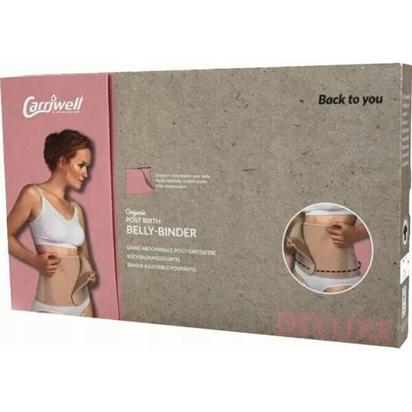 Carriwell CARRIWELL organic post birth belly binder Black S/M 185