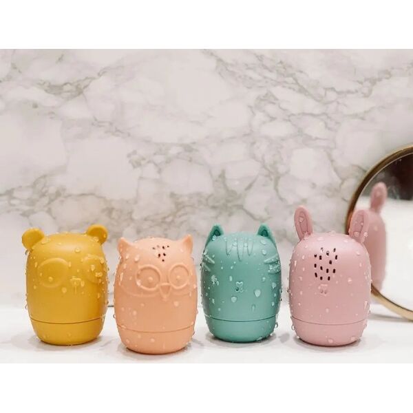Canpol CANPOL BABIES set of twisted silicone bath toys, 3m+, 4 pcs., 80/308