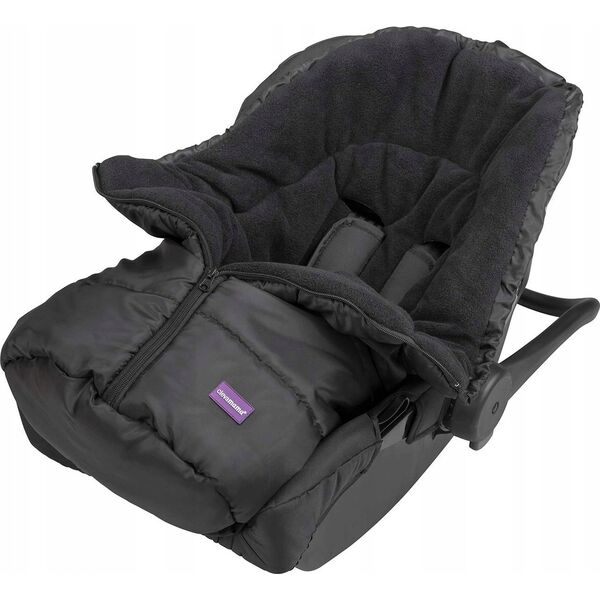 Clevamama CLEVAMAMA universal footmuff, black, 3605
