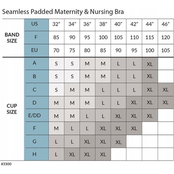 Carriwell CARRIWELL padded maternity & nursing bra Black L 3322