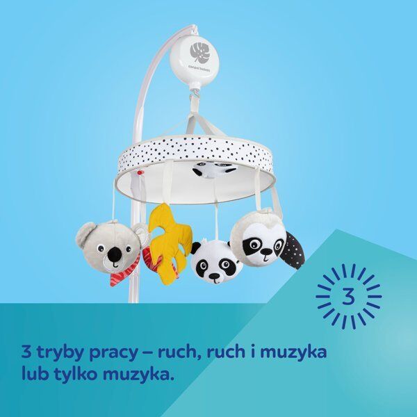 Canpol CANPOL BABIES sensory mobile with music box/Bluetooth BabiesBoo, 68/093