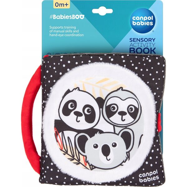 Canpol CANPOL BABIES sensory activity book BabiesBoo PANDA, 68/088