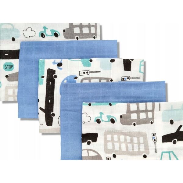 EgaKids EGAKIDS wash cloth, 0m+, 38/38, 5 pcs., mix, 4496