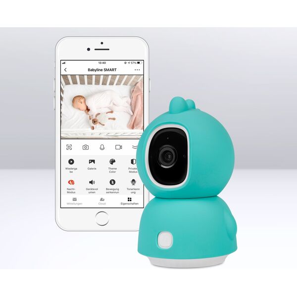 Niania Lionelo LIONELO mobile nanny, LOC-BABYLINE VIEW WHITE
