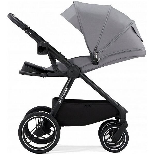 Wózek KinderKraft KINDERKRAFT stroller pushchair 2in1 NEA 2in1 platinium grey, KSNEA000GRY2000