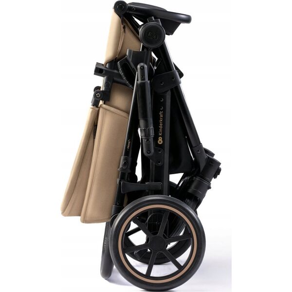 Wózek KinderKraft KINDERKRAFT stroller 3in1 PRIME 2 3IN1 MINK PRO SANDROSE BEIGE, KSPRIM02BEG300I
