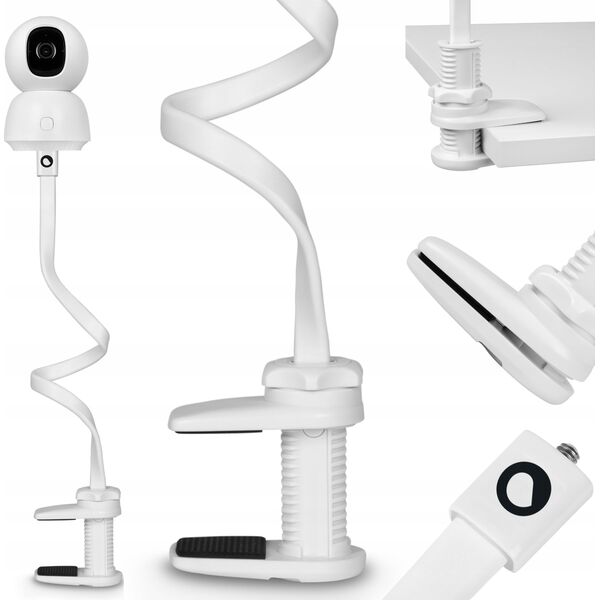 Niania Lionelo LIONELO holder for a mobile nanny, LOC-FLEXIGRIP WHITE