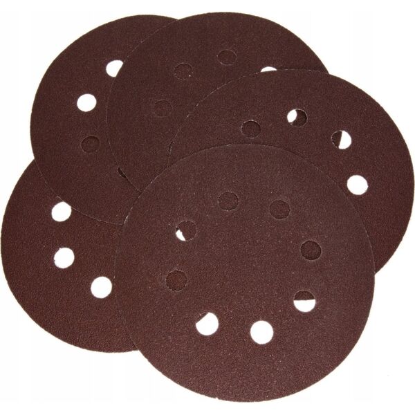 Drel Perforated adhesive sandpaper. Nov. P180, 5 pcs.
