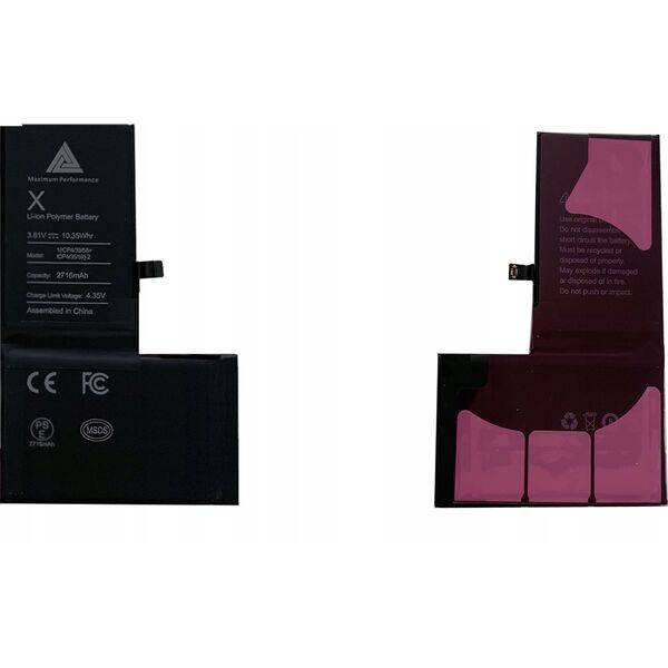 Bateria PhoneParts Bateria do iPhone X