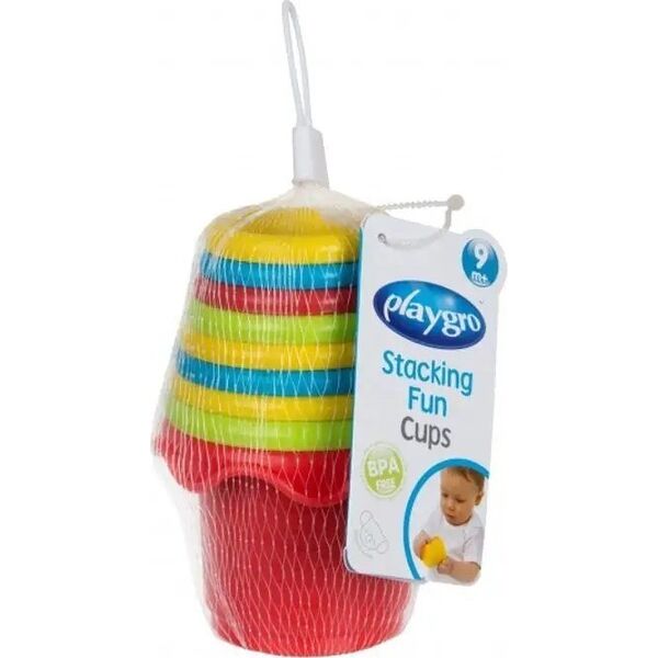 Playgro PLAYGRO Stacking Fun Cups, 0181913