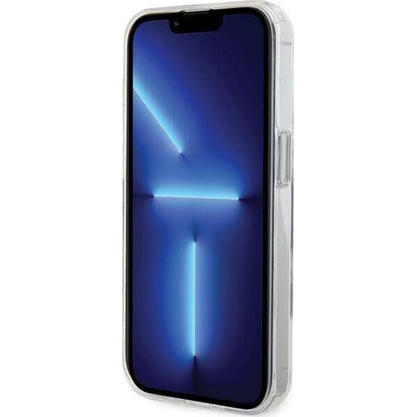 Karl Lagerfeld Karl Lagerfeld KLHMP13LHMRSKCH iPhone 13 Pro / 13 6.1" biały/white hardcase Ring Stand Karl&Choupettte MagSafe