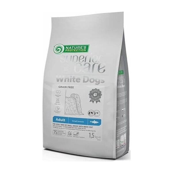 Natures Protection Nature's Protection SC White Dogs White S Śledź 1,5kg