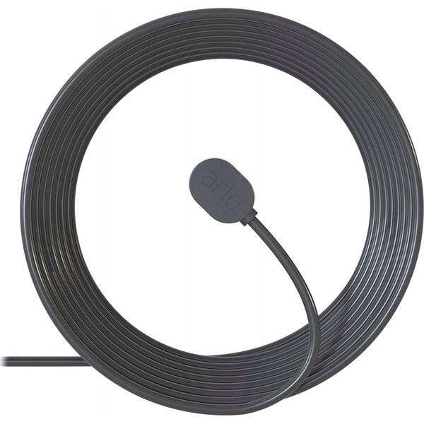 Arlo Arlo Ultra Outdoor Magnetic Charging Cable - Netzteil - Kontinentaleuropa - Schwarz - fur Arlo Pro 3, Ultra 4K