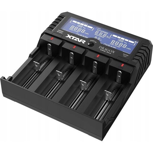 Xtar XTAR Dragon VP4L Plus Baterijų įkroviklis
