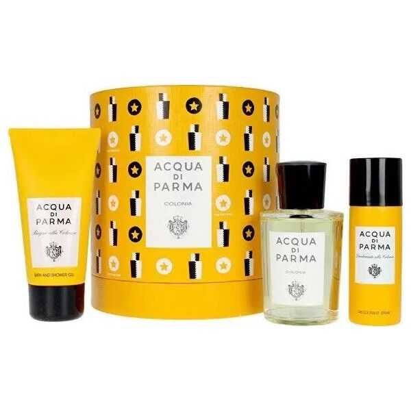 Acqua Di Parma Set Acqua di Parma: Colonia, Eau De Cologne, For Men, 100 ml + Colonia Nomade, Cleansing, Shower Gel, 75 ml + Colonia Nomade, Anti-Sweat, Deodorant Spray, For Men, 50 ml For Men