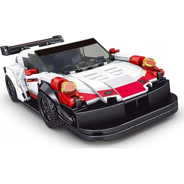 Ramiz Zestaw Klocków Auto Sportowe 349el. Białe