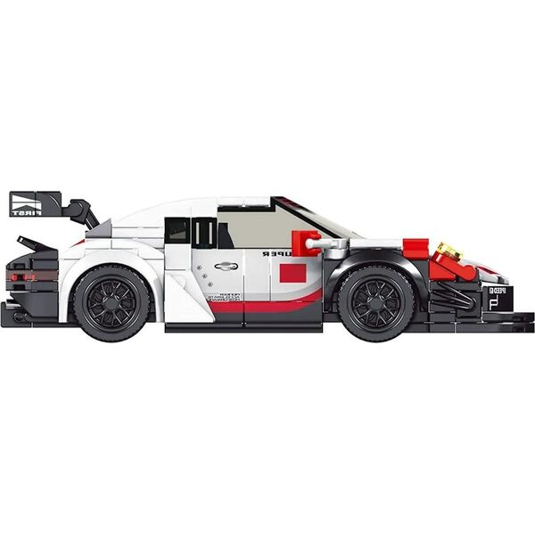 Ramiz Zestaw Klocków Auto Sportowe 349el. Białe