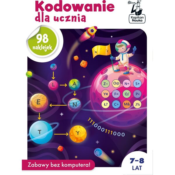 Kapitan Nauka Kapitan Nauka Kodowanie dla ucznia zadania łamigłówki KS0881