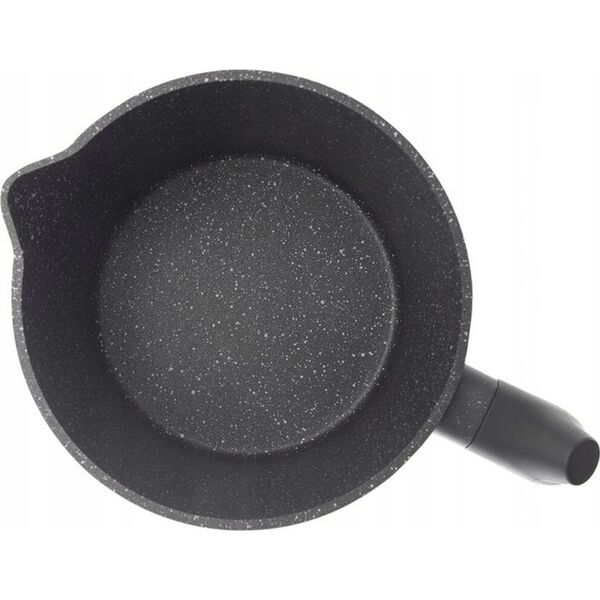 Orion Garnek do Gotowania Mleka Indukcja z Uchwytem Wylewką Granitowy ORION 2,2 l