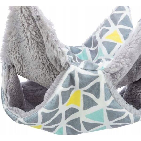 Trixie Trixie Sunny hammock w/2 storeys, hamster, 30×30 cm,multicolor/grey
