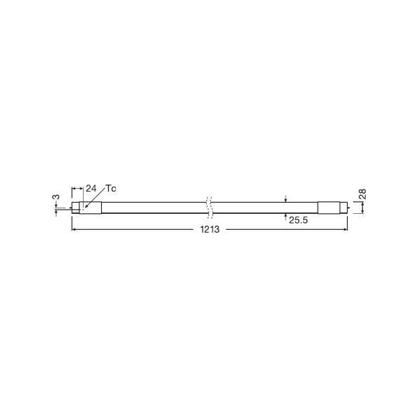 Świetlówka Ledvance NEONRØR T8 15W 230V
