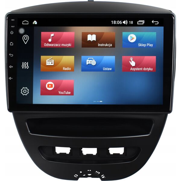 Radio samochodowe RADIO NAWIGACJA GPS CITROEN C1 2005-2014 ANDROID