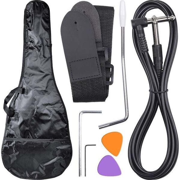 NN EG SET BLU zestaw gitarowy gitara elektryczna s