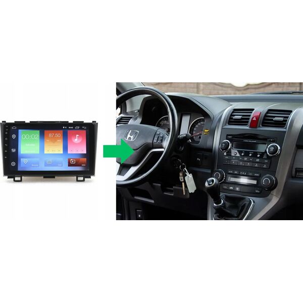 Radio samochodowe RADIO NAWIGACJA GPS HONDA CRV 2006-2012 ANDROID