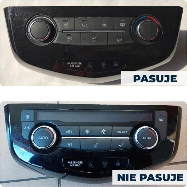 Radio samochodowe RADIO NAWIGACJA GPS NISSAN QASHQAI 2, X-TRAIL 2014+ ANDROID klima manualna