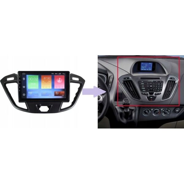 Radio samochodowe RADIO NAWIGACJA GPS FORD TRANSIT 2012-2018 ANDROID