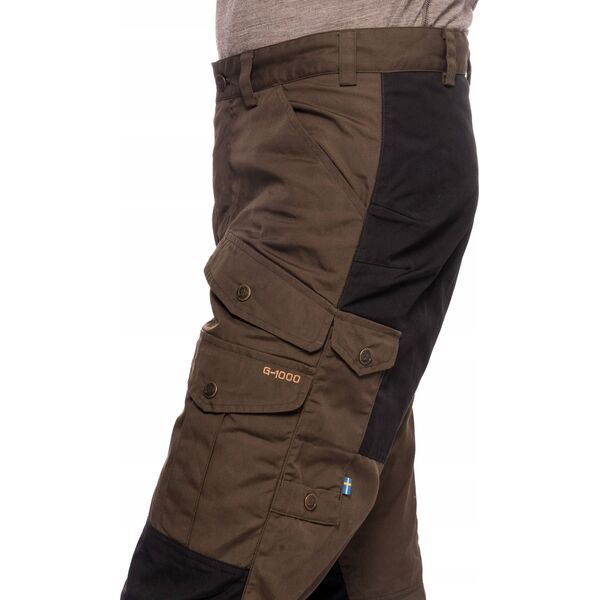 Spodnie barents pro-633-dark olive-48 (m) FJALLRAVEN
