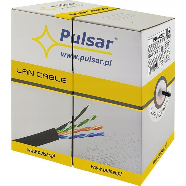 Pulsar PU-NC302 Skrętka komputerowa, U/UTP, PE,