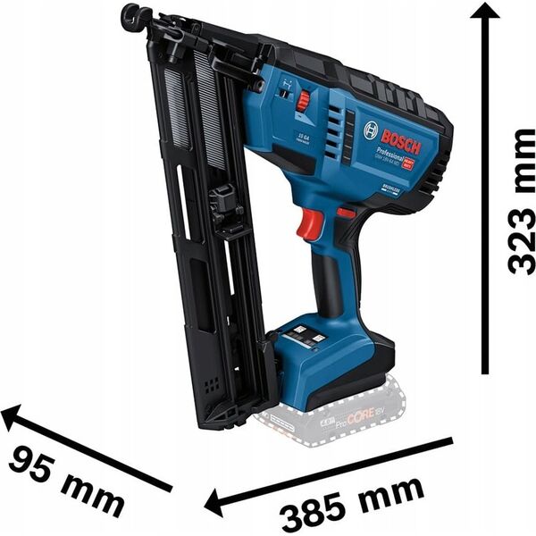 Zszywacz Bosch Bosch cordless wood nailer GNH 18V-64 MD Professional solo, 18Volt (blue/black, without battery and charger, in L-BOXX)