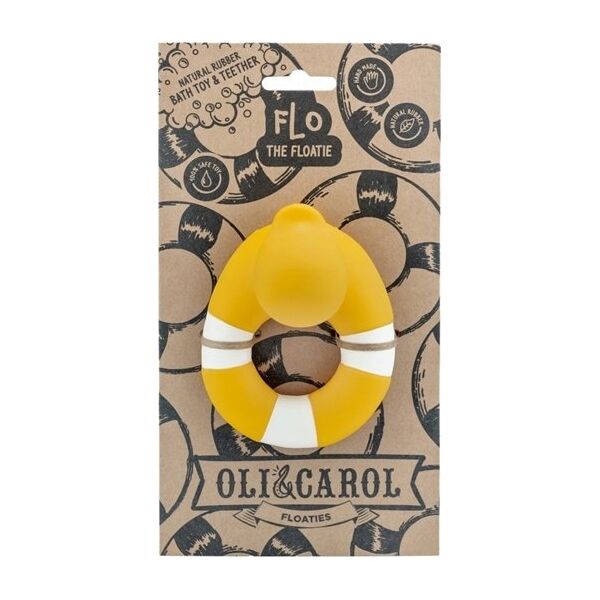 Oli&Carol Oli&Carol Floatie Duck Yellow teether, 0+