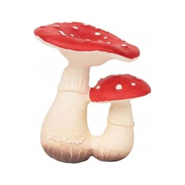Oli&Carol Oli&Carol Spot the Mushroom teether, 0+