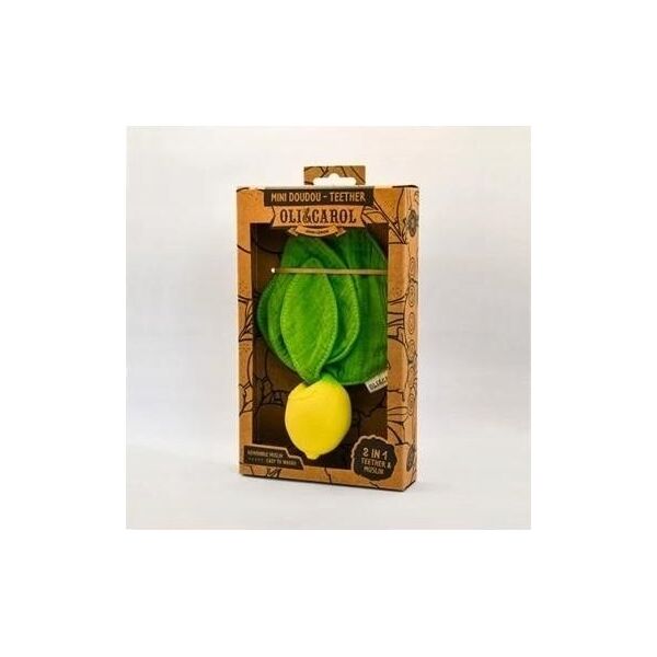 Oli&Carol Oli&Carol Lemon Mini Doudou-Teether, 0+