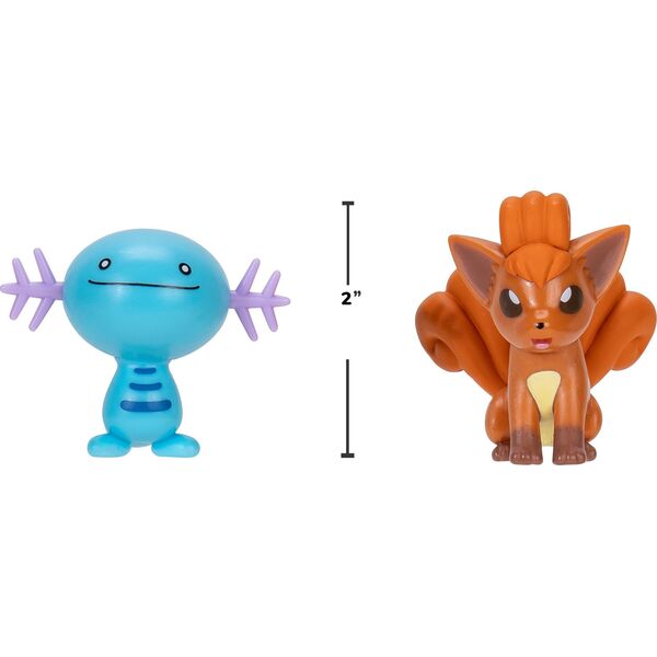 Figurka Pokemon POKEMON BATTLE FIGURE WOOPER AND VULPIX