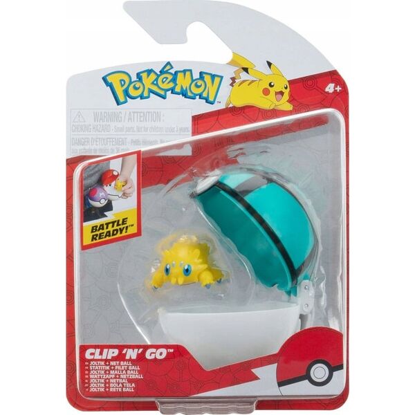 Figurka Pokemon POKEMON CLIP N GO JOLTIK WITH NET BALL