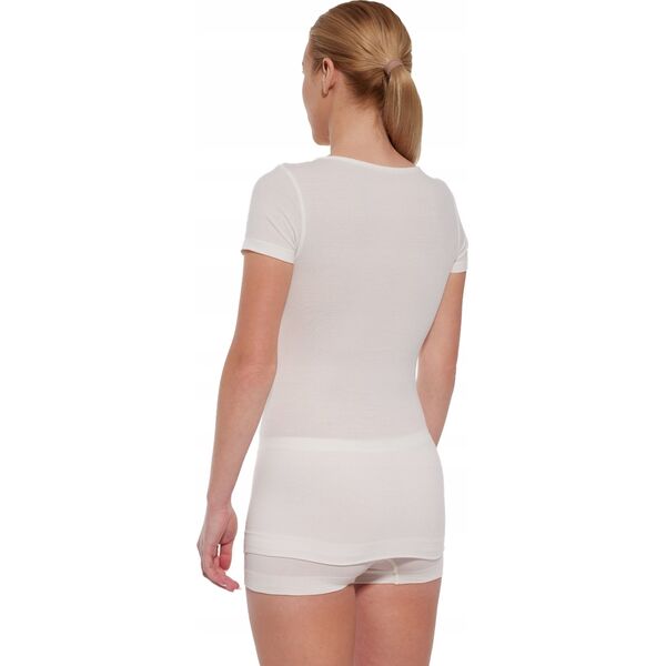 Brubeck SS1398W Koszulka damska z krótkim rękawem COMFORT MERINO kremowy M